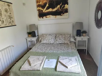 Cama o camas de una habitación en Rural Buddha-can