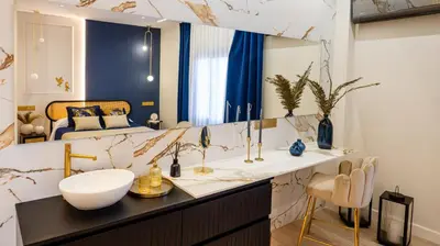 Un baño de Hotel Zodiaco