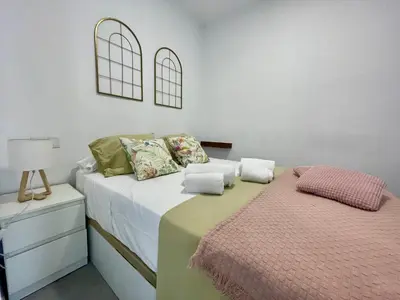 Cama o camas de una habitación en Geysotur Almogavares Suite