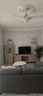 Una televisión o centro de entretenimiento en Fuente de la Villa Apartamento