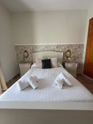 Cama o camas de una habitación en Apartamento El Barranco