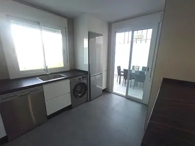 Una cocina o zona de cocina en Alojamientos RAICES DEL SUR