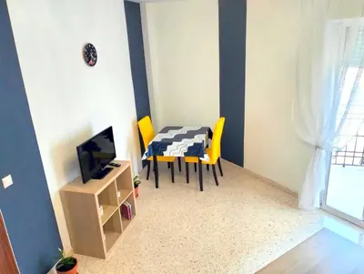 Una televisión o centro de entretenimiento en Studio Nova
