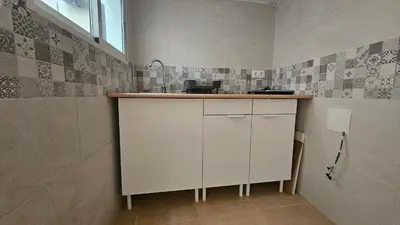 Una cocina o zona de cocina en Apartamento para 2 personas en Jaén