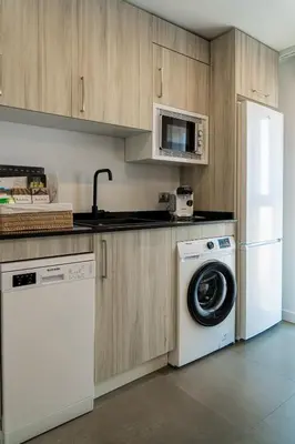 Una cocina o zona de cocina en Piso-loft AOVE pleno centro