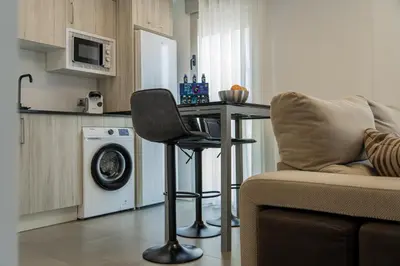 Una cocina o zona de cocina en Piso-loft AOVE pleno centro