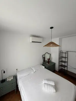 Cama o camas de una habitación en Casa rural Aires de Magina Jaén