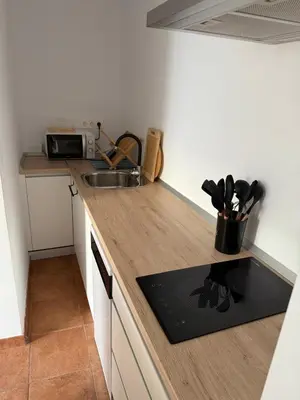 Una cocina o zona de cocina en Casa rural Aires de Magina Jaén