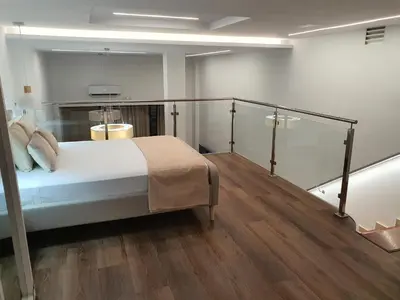 Cama o camas de una habitación en Espacio 21