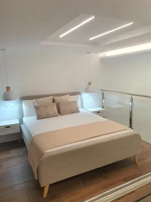 Cama o camas de una habitación en Espacio 21