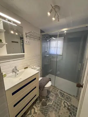 Un baño de Casa Cerca del cielo