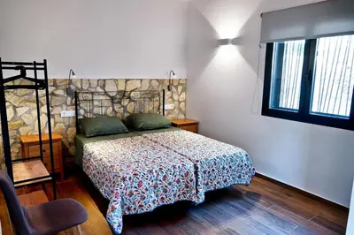 Cama o camas de una habitación en GlampINN Fuente Obejuna