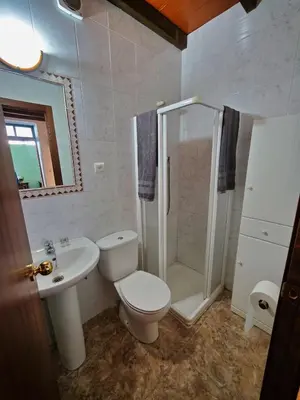 Un baño de Alojamiento Acuario