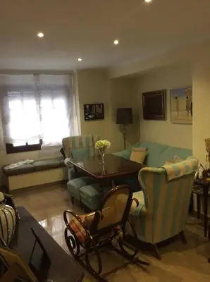 Zona de estar de La Casa de Paquita