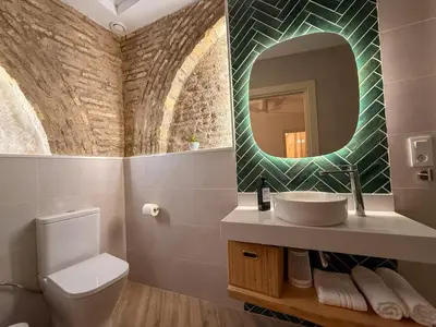 Un baño de Arcos de Santa Marta