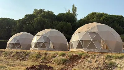 Plano de Casa Rural Glamping San Benito