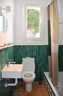 Un baño de Casita de Pueblo