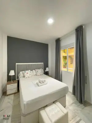 Cama o camas de una habitación en Alameda Apartments - 1B