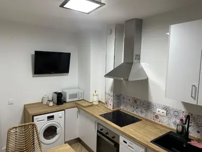 Una cocina o zona de cocina en Cruz Conde Guiris Home