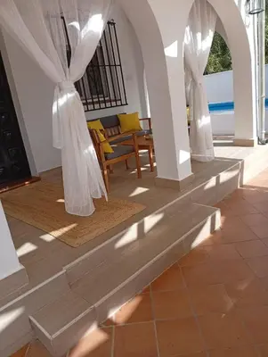 Un balcón o terraza de Alojamiento Rural Paraiso Pozuela