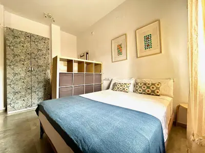 Cama o camas de una habitación en Hispalis Santa Angela