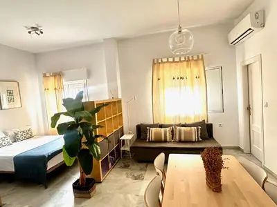 Cama o camas de una habitación en Hispalis Santa Angela