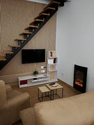 Zona de estar de Apartamento Deluxe Cantillana