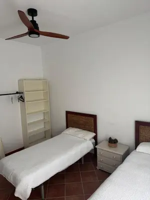 Cama o camas de una habitación en Casa Indalo