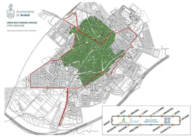 Plano de Apartamento andaluz en el corazón de Arahal