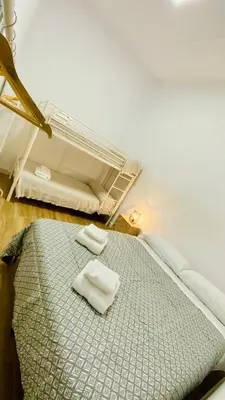 Cama o camas de una habitación en Villa Estrella