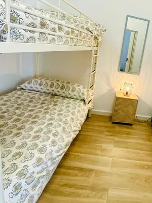 Cama o camas de una habitación en Villa Estrella
