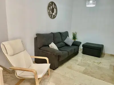 Zona de estar de Geysotur Chirinos house