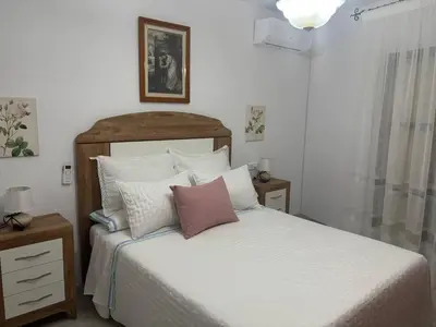 Cama o camas de una habitación en Casa completa en Posadas Córdoba