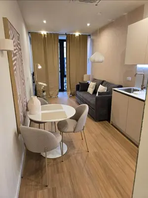 Una cocina o zona de cocina en LHOME Puerta Osario Centro Ciudad