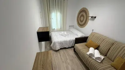 Cama o camas de una habitación en Casa Jardin Las Eras De Campotejar