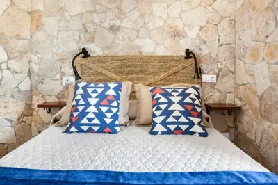 Cama o camas de una habitación en Bella Antakira