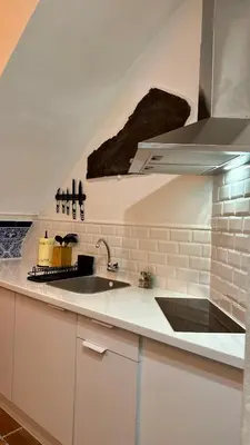 Una cocina o zona de cocina en La Dolce Vita - Mercado de Feria