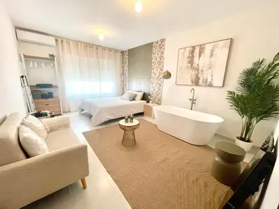 Zona de estar de Suite Mirador Belmez