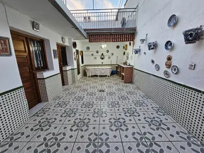 Plano de Casa de Pueblo con Encanto