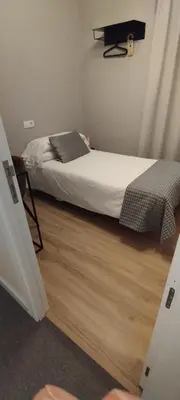 Cama o camas de una habitación en Casa Ollerías