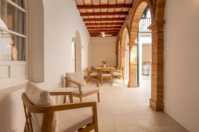 Zona de estar de ISG Apartments Family Stay San Marcos