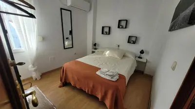 Cama o camas de una habitación en Mirador de la Catedral