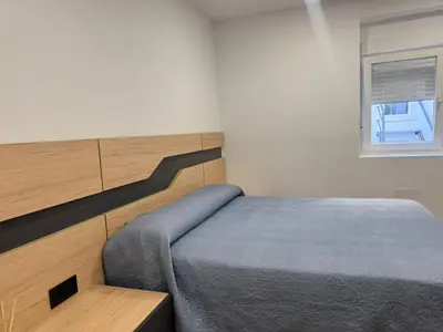 Cama o camas de una habitación en Casa Papá Rosendo
