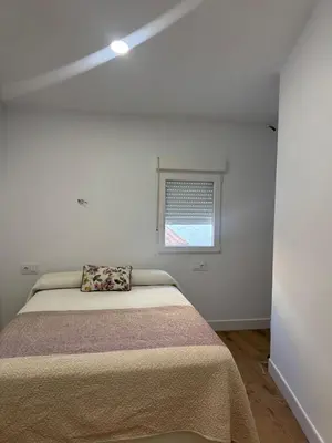 Cama o camas de una habitación en Casa Papá Rosendo