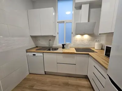 Una cocina o zona de cocina en Casa de Valeria