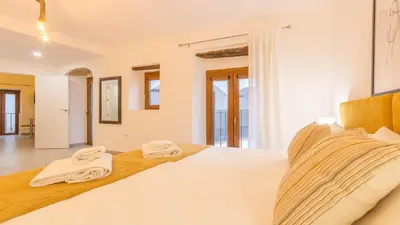 Cama o camas de una habitación en Apartamento Sancho Panza Centro Cordoba