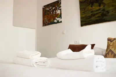 Cama o camas de una habitación en Hostfy Centro, Bustos Tavera