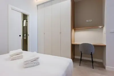 Cama o camas de una habitación en Panther Home Santa Justa I