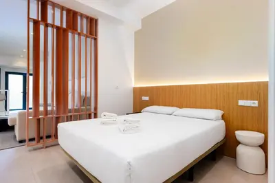 Cama o camas de una habitación en Panther Home Santa Justa I