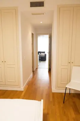 Cama o camas de una habitación en GoToSeville Talavera Suites